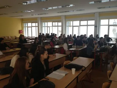 Lectures about corruption to students in Osijek and Zagreb