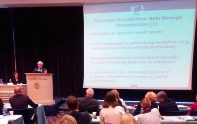 TI-Croatia at the International Regional Conference on Public Procurement in Portorož