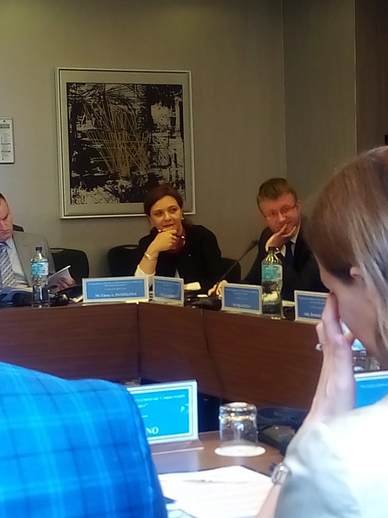 A visit from Elena A. Pamfilova, Vice President of Transparency International and President of TI-Russia