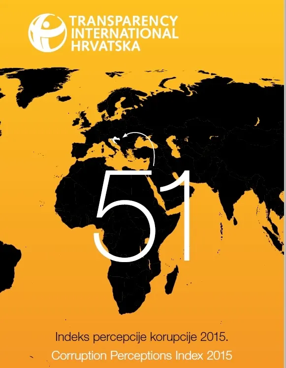 Objava za medije – Indeks percepcije korupcije 2015
