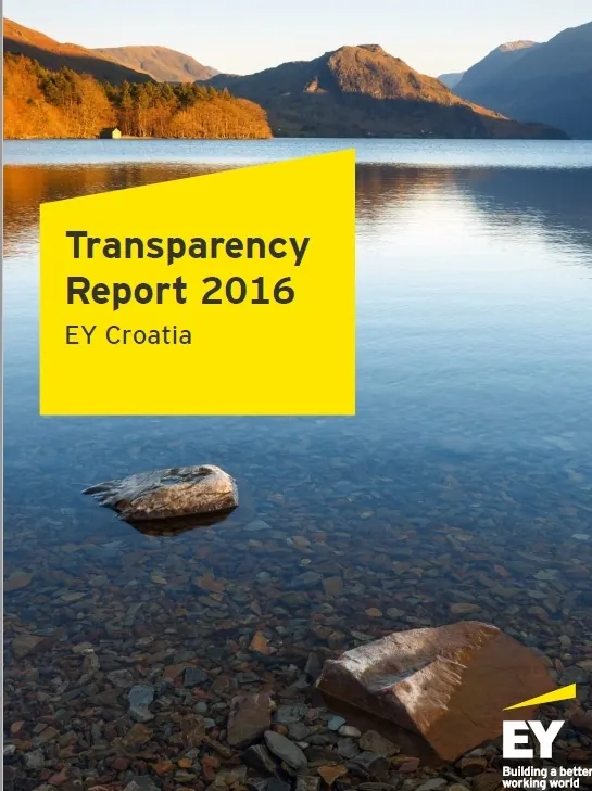 Izvješće o transparentnosti EY 2016