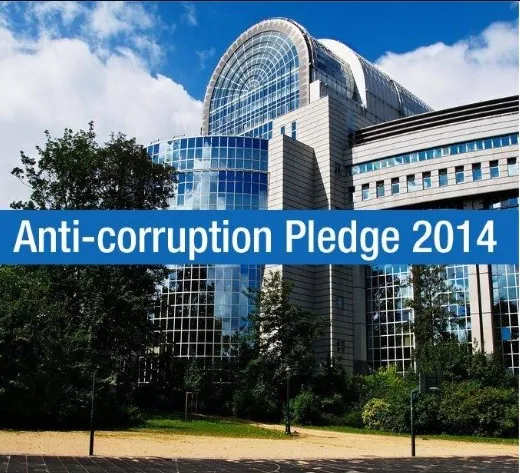Election for European Parliament – Declaration against corruption