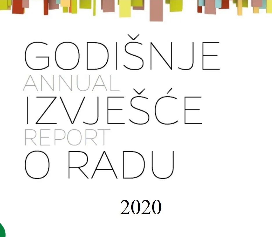 Godišnji izvještaj o radu za 2020. godinu